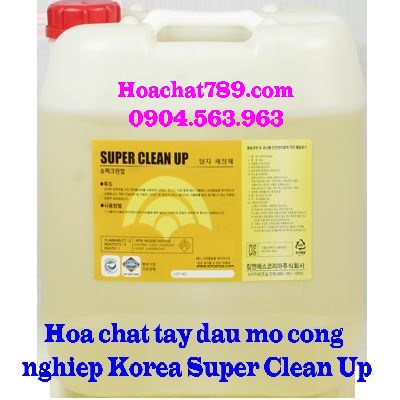 Hóa chất tẩy dầu mỡ công nghiệp Korea Super Clean Up